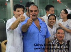 Comments on Treatment Effects in Kidney Disease Hospital, China
