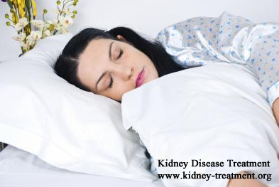 Does CKD Stage IV Patients Sleep More