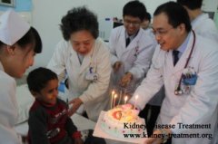 Birthday Celebration for Mohamed Saleh in Kidney Disease Hospital, China