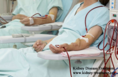 What are the common side effects of dialysis for kidney failure patients