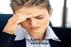 How does Headache and Creatinine 5 Develop During Dialysis