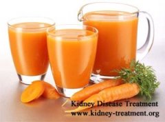 Benefits of IgA Nephropathy from Carrot Juice