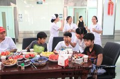 Kidney Disease Patient enjoy Ed al-Fitr in Shijiazhuang Kidney Hospital