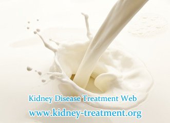 Drinking Milk for the Treatment of Chronic Kidney Disease  