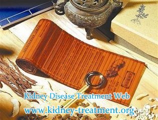 Four “One” Traditional Chinese Treatment Can Help to Cure Kidney Failure  