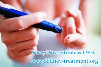 Diabetes and Kidney Disease with Low Sodium Level in Blood