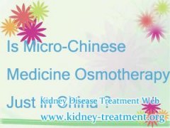 Is Micro-Chinese Medicine Osmotherapy Just in China
