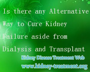 Is there any Alternative Way to Cure Kidney Failure aside from Dialysis and Transplant