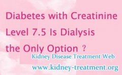 Diabetes with Creatinine Level 7.5 Is Dialysis the Only Option