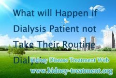 What will Happen if Dialysis Patient not Take Their Routine Dialysis