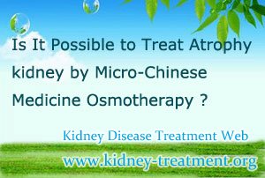 Is It Possible to Treat Atrophy kidney by Micro-Chinese Medicine Osmotherapy
