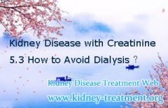 Kidney Disease with Creatinine 5.3 How to Avoid Dialysis