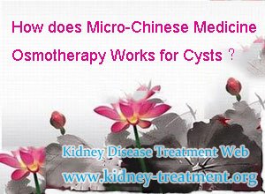 How does Micro-Chinese Medicine Osmotherapy Works for Cysts