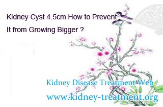 Kidney Cyst 4.5cm How to Prevent It from Growing Bigger