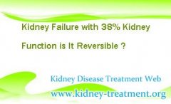 Kidney Failure with 38% Kidney Function is It Reversible