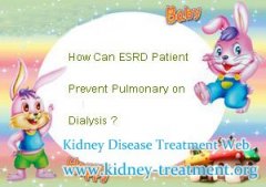 How Can ESRD Patient Prevent Pulmonary on Dialysis