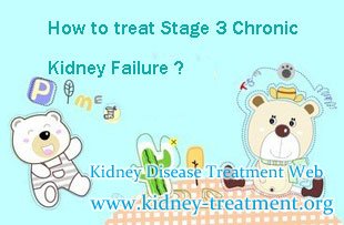 How to treat Stage 3 Chronic Kidney Failure