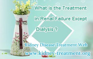 What is the Treatment in Renal Failure Except Dialysis