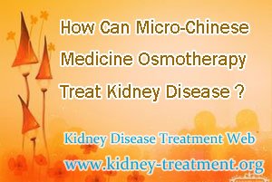 How Can Micro-Chinese Medicine Osmotherapy Treat Kidney Disease