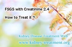 FSGS with Creatinine 2.4 How to Treat it