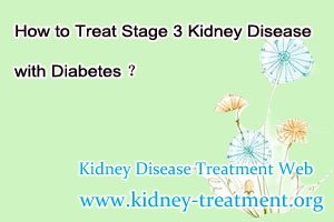 How to Treat Stage 3 Kidney Disease with Diabetes