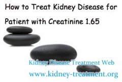 How to Treat Kidney Disease for Patient with Creatinine 1.65