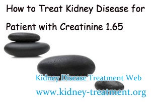 How to Treat Kidney Disease for Patient with Creatinine 1.65