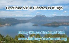 Creatinine 5.8 in Diabetes Is It High