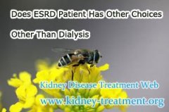 Does ESRD Patient Has Other Choices Other Than Dialysis