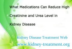 What Medications Can Reduce High Creatinine and Urea Level in Kidney Disease