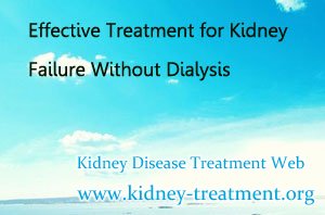 Effective Treatment for Kidney Failure Without Dialysis