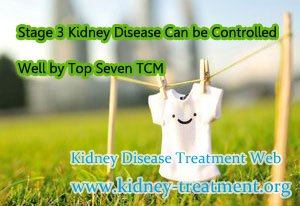 Stage 3 Kidney Disease Can be Controlled Well by Top Seven TCM
