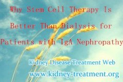 Why Stem Cell Therapy Is Better Than Dialysis for Patients with IgA Nephropathy
