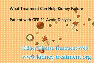 What Treatment Can Help Kidney Failure Patient with GFR 11 Avoid Dialysis