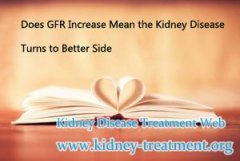 Does GFR Increase Mean the Kidney Disease Turns to Better Side
