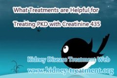 What Treatments are Helpful for Treating PKD with Creatinine 435