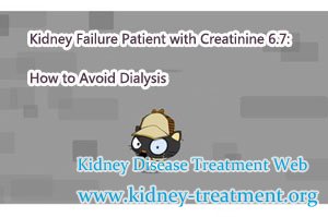 Kidney Failure Patient with Creatinine 6.7: How to Avoid Dialysis