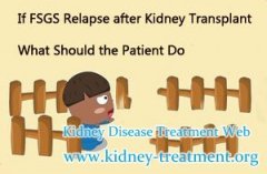 If FSGS Relapse after Kidney Transplant What Should the Patient Do
