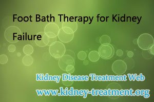 Foot Bath Therapy for Kidney Failure