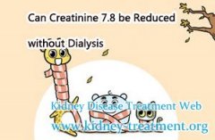 Can Creatinine 7.8 be Reduced without Dialysis
