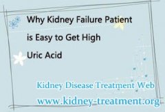Why Kidney Failure Patient is Easy to Get High Uric Acid
