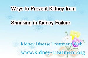 Ways to Prevent Kidney from Shrinking in Kidney Failure