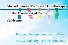 Micro-Chinese Medicine Osmotherapy for the Treatment of Nephrotic Syndrome