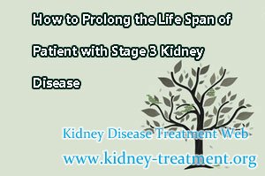 How to Prolong the Life Span of Patient with Stage 3 Kidney Disease