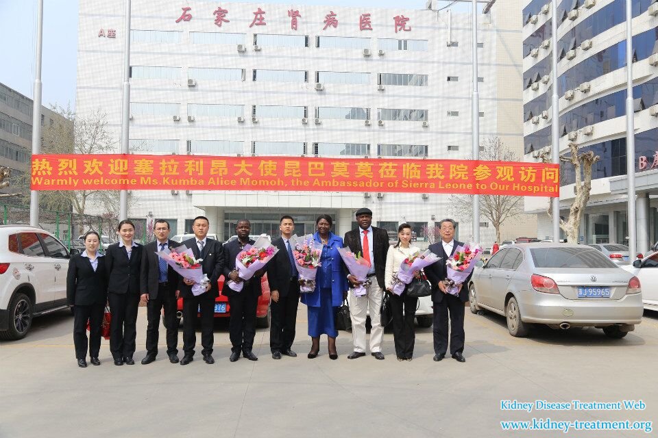 Beijing Tongshantang Hospital of Traditional Chinese Medicine was visited by Ambassadors from Sierra Leone
