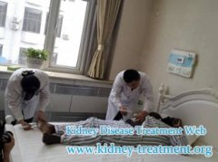 Can Creatinine 854 and Urea 103 Refuse Dialysis