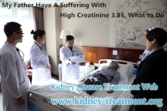 My Father Have A Suffering With High Creatinine 3.85, What to Do