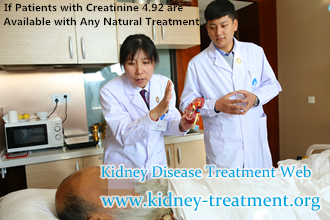 If Patients with Creatinine 4.92 are Available with Any Natural Treatment