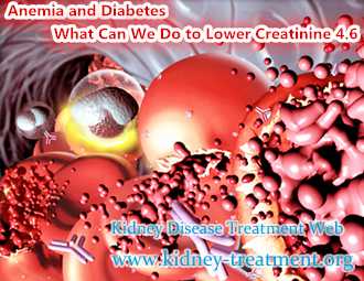 Anemia and Diabetes What Can We Do to Lower Creatinine 4.6