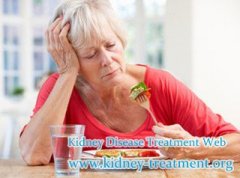 Some Tips Treat Poor Appetite And Creatinine 6.3 Through Stopping Renal Damage